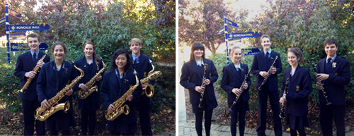 John XXIII College Saxophone Quartet and Clarinet Quartet