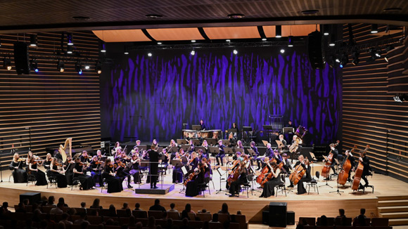 Youth Symphony Orchestra of Warmia and Masuria at the Frédéric Chopin Music School in Olsztyn